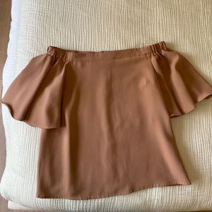 DO+BE Mauve Offer Shoulder Top